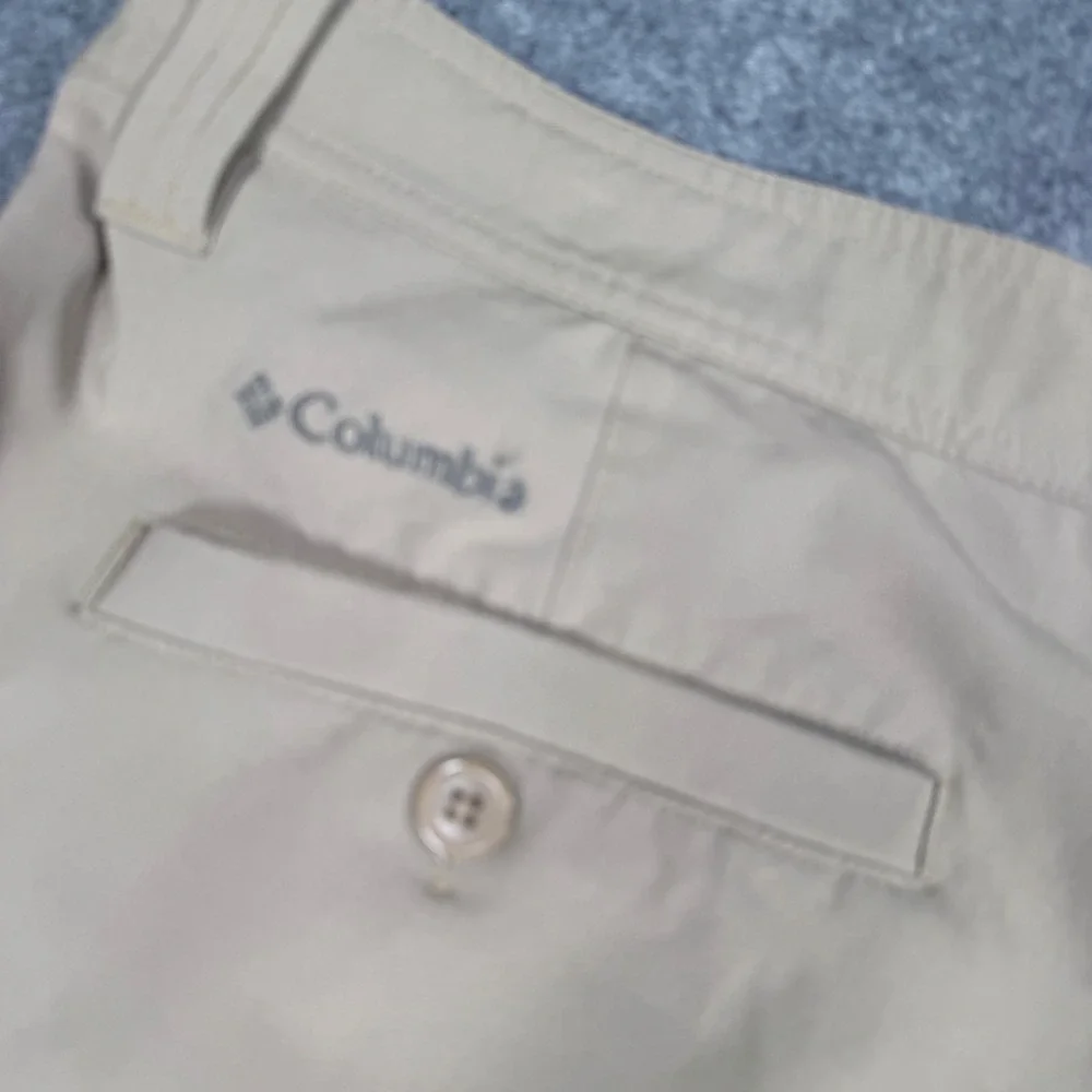 Columbia Omni-Shield Pants Mens 40x32 Tan Khaki Stretch Hiking AM8655